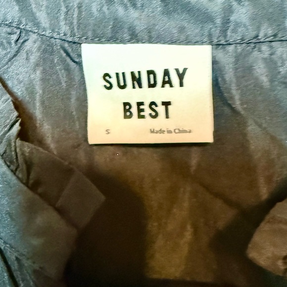 NWT Aritzia Sunday Best Gianna Alice Babydoll Dress Black Size Small - Picture 14 of 16